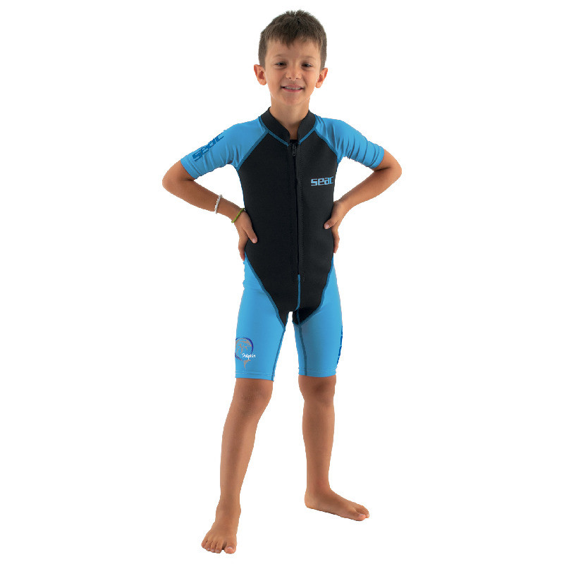 SEAC 1.5mm Dolphin Shorty Wetsuit - Boys - DolphinScuba.com, Inc.